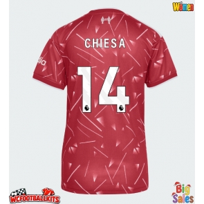 Liverpool Federico Chiesa #14 Replica Home Stadium Shirt for Women 2026-27 Short Sleeve